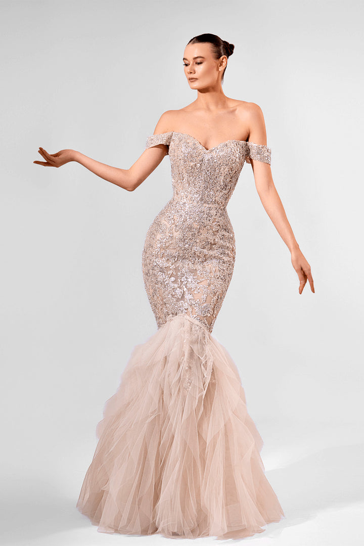Bilal El Dana, Shimmering Mermaid Gown | Esposa