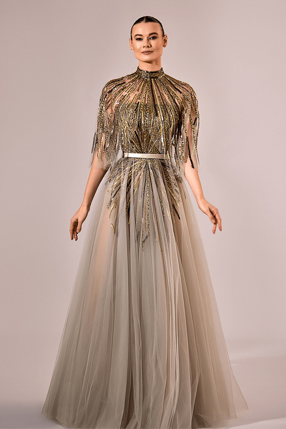 Bilal El Dana, Voluminous Evening Dress | Esposa