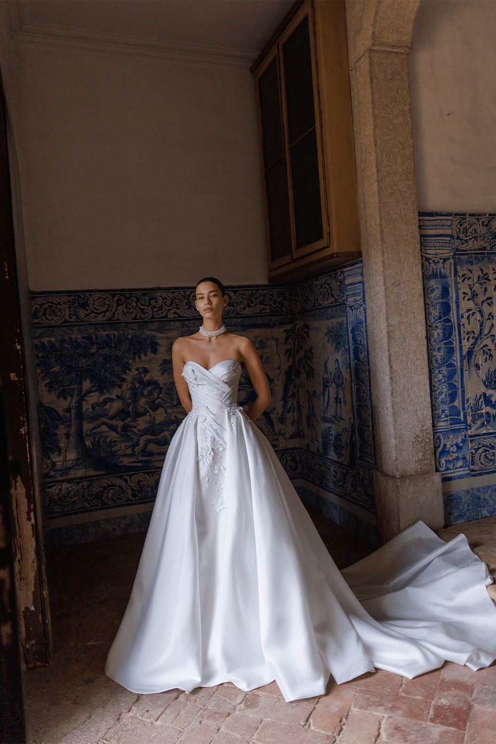Wona Concept, Sophisticated A-line Gown | Esposa