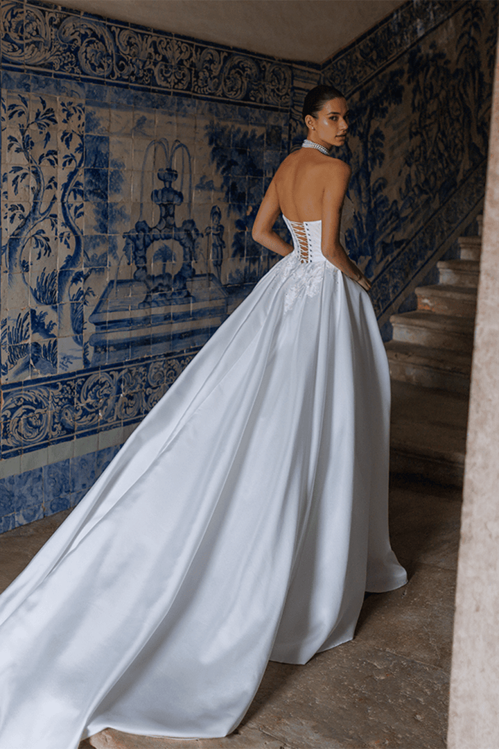 Wona Concept, Sophisticated A-line Gown | Esposa