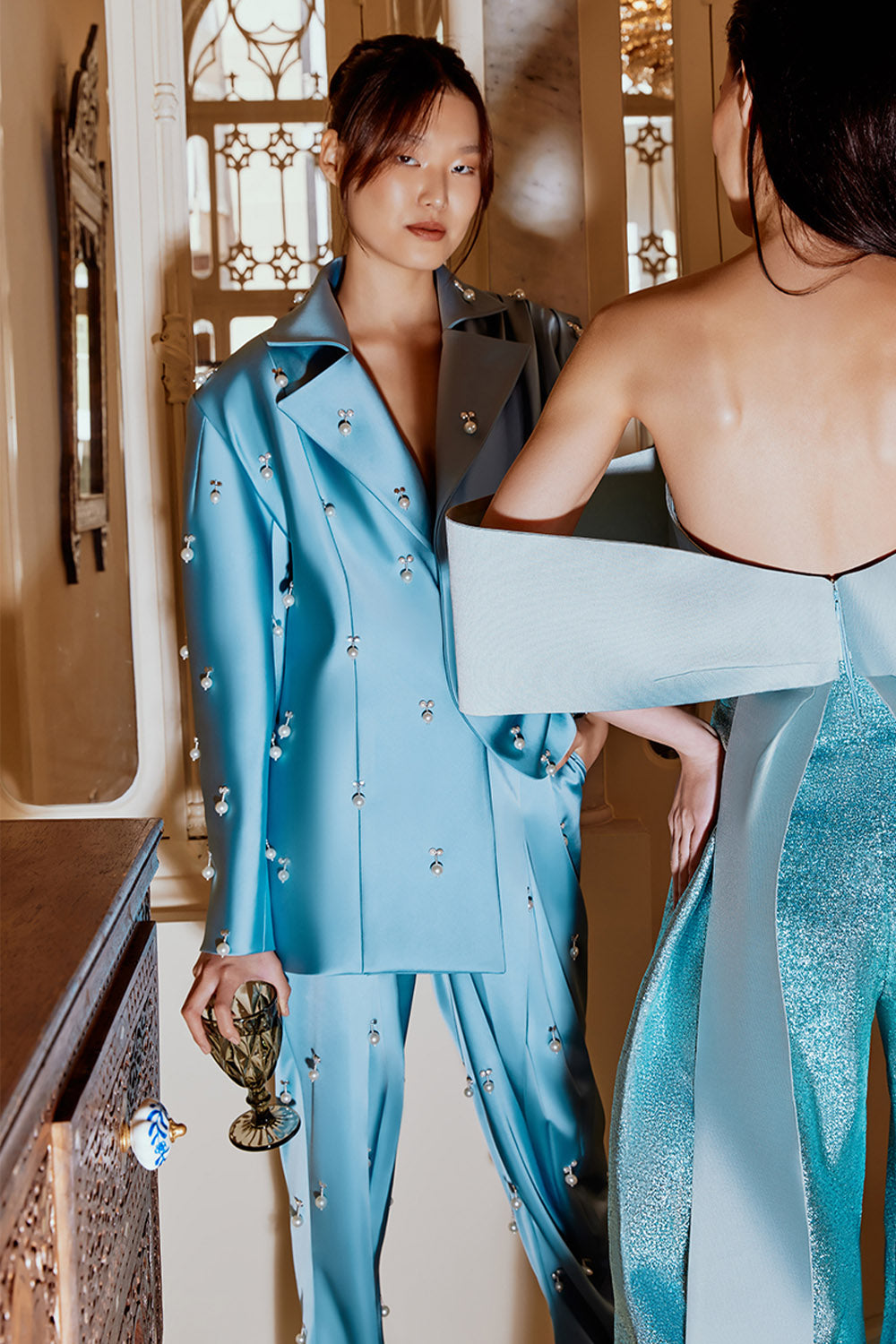 Kristie Romanos, Pant-Suit Ensemble | Esposa