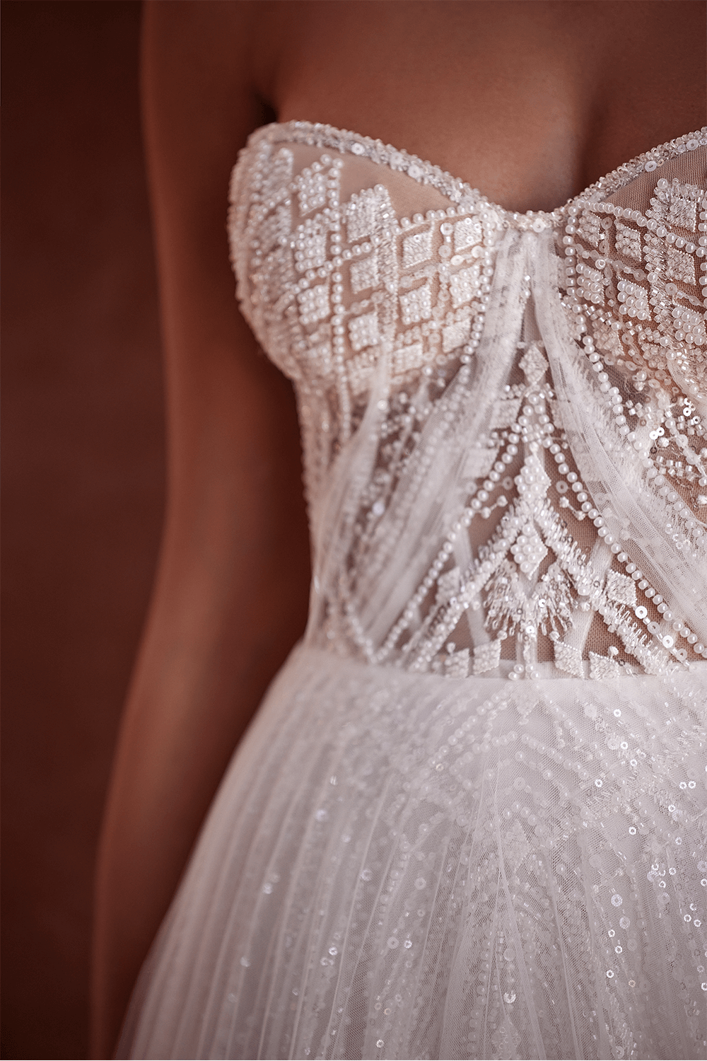 Milla Nova, Embroidered Gown | Esposa