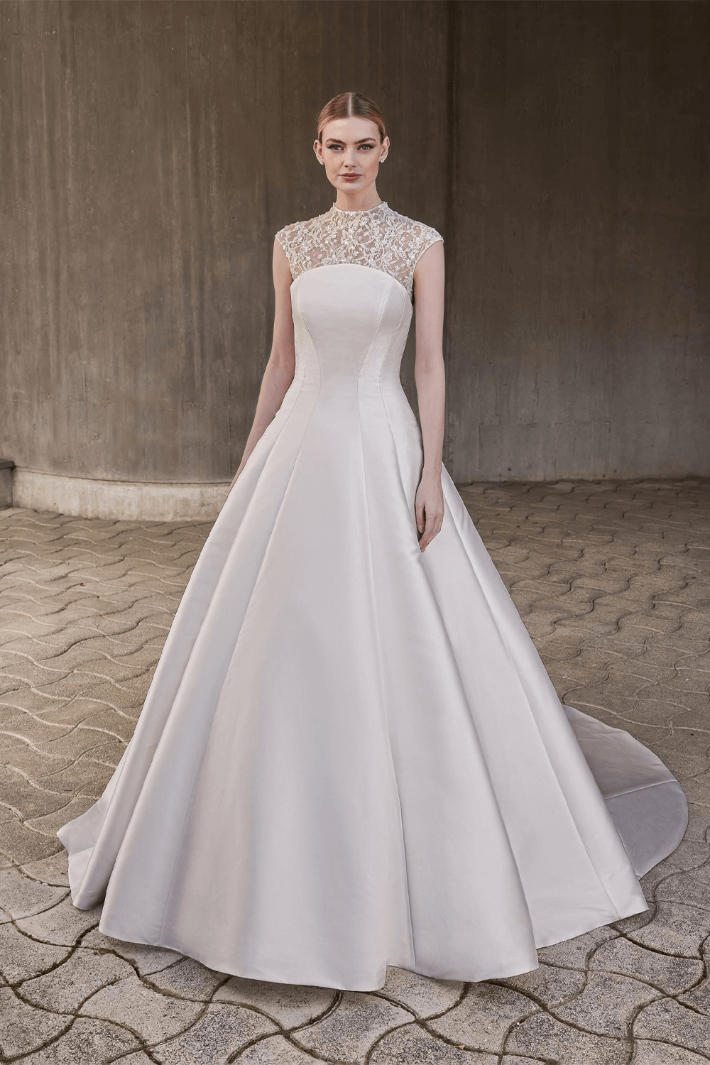 Pronovias, Refined A- Line Gown | Esposa