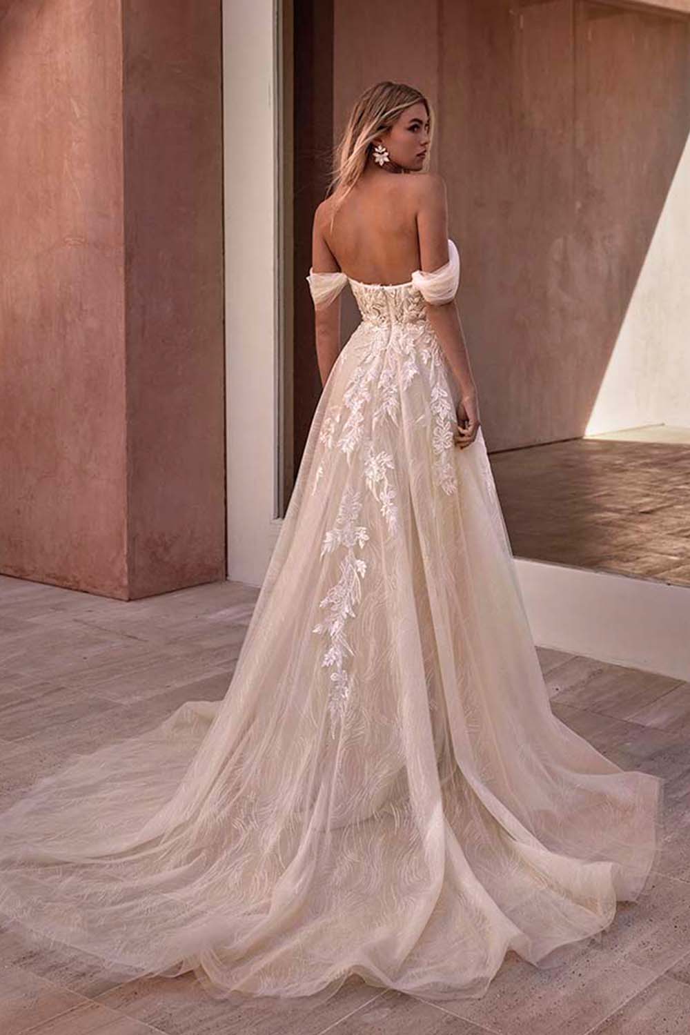 pronovias boho wedding dresses Pronovias: Lenkois (Clearance)