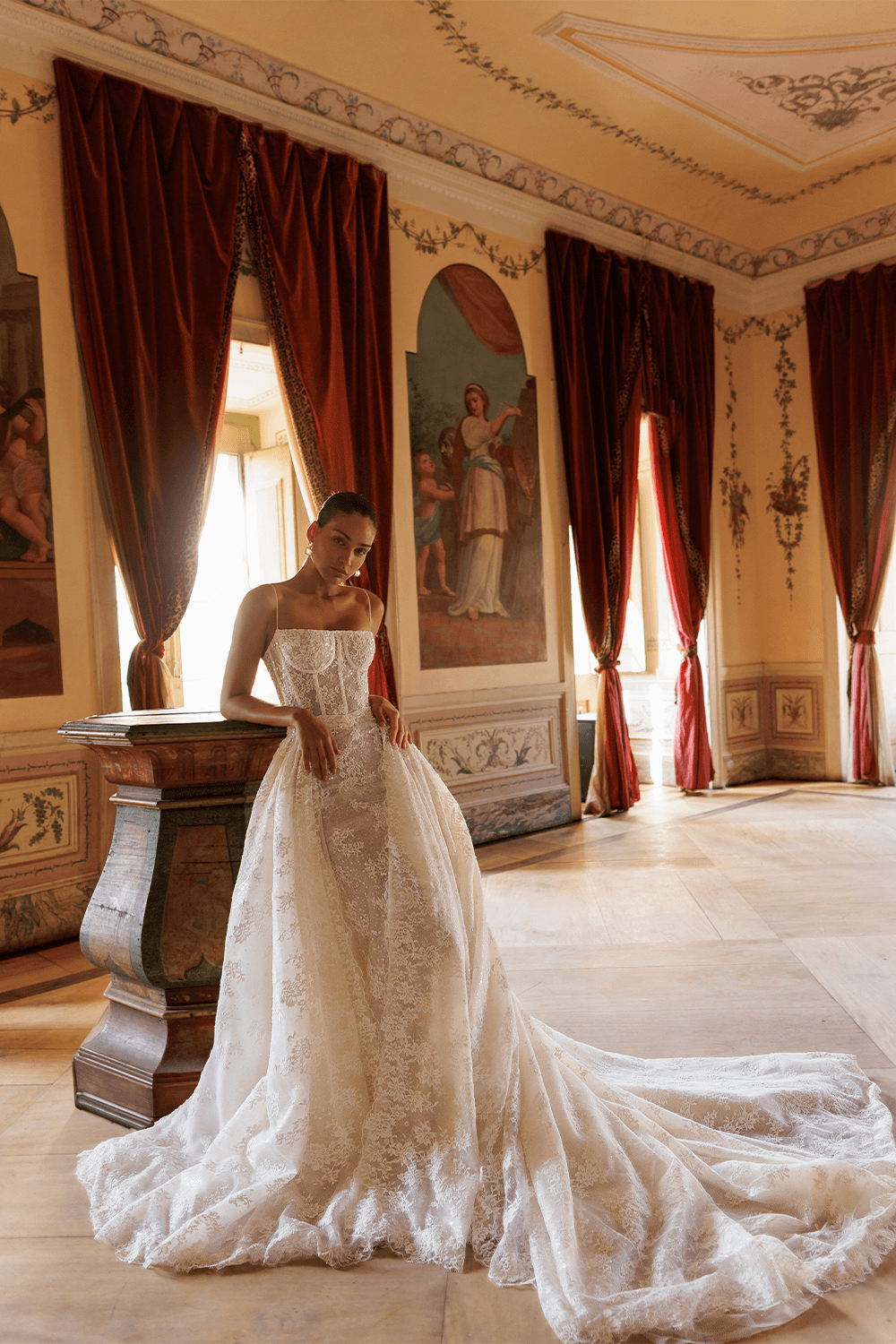 Wona Concept, Modern Fit and Flare Gown | Esposa