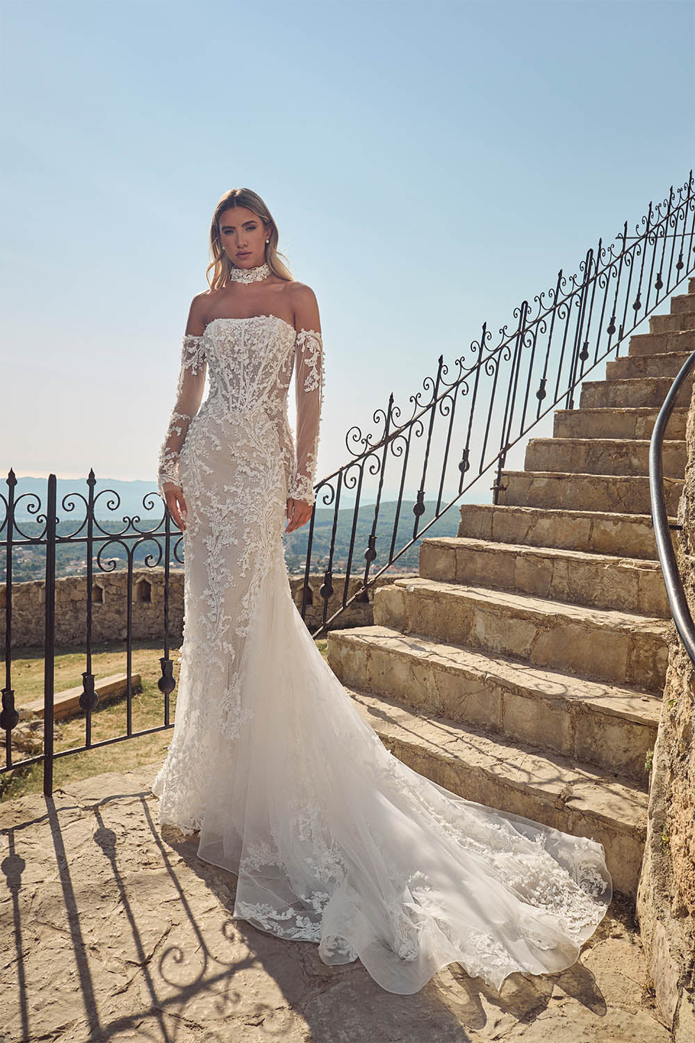 Calla Blanche, Breathtaking Straight Gown | Esposa