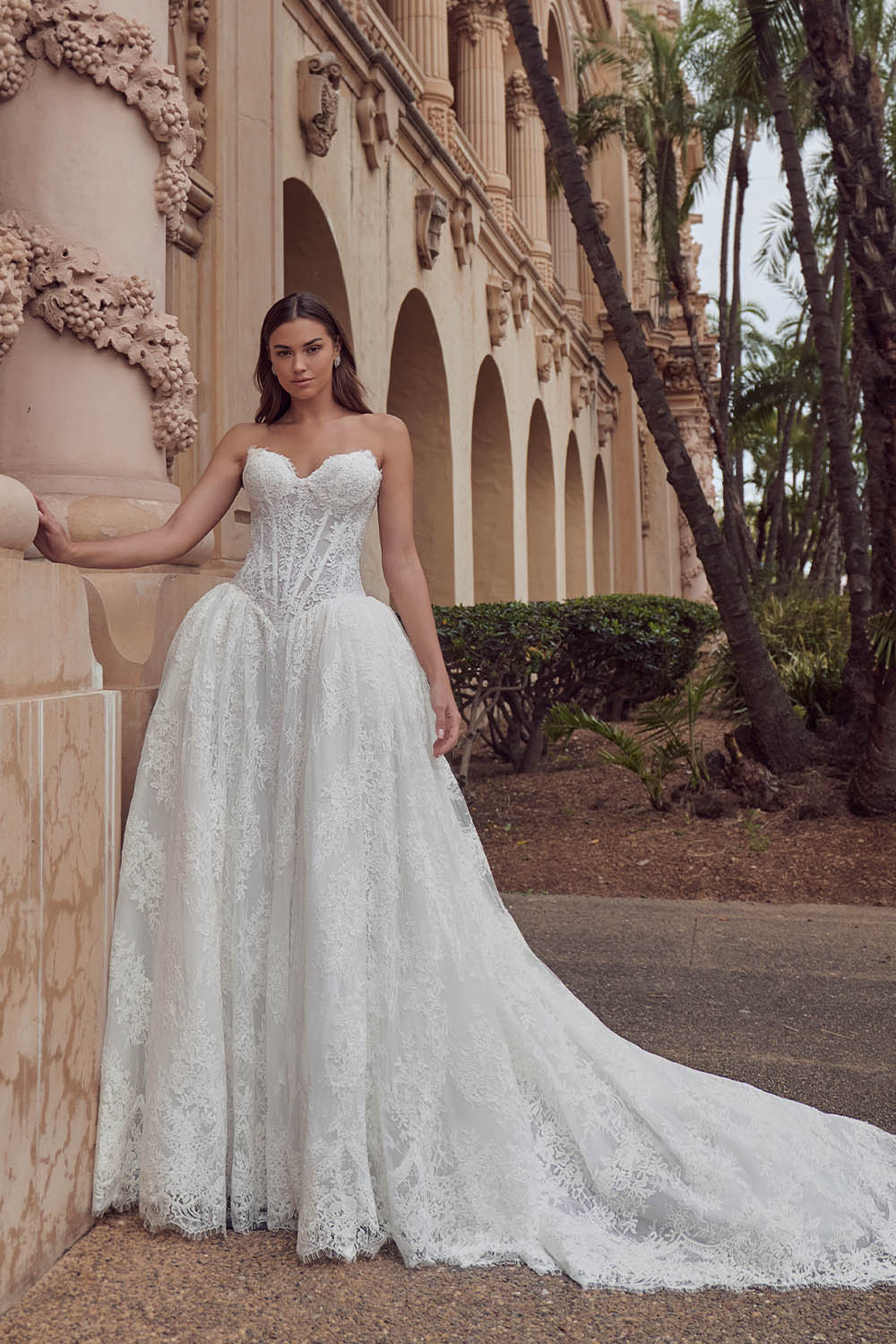 Calla Blanche, Majestic Sweetheart Lace Ball Gown | Esposa