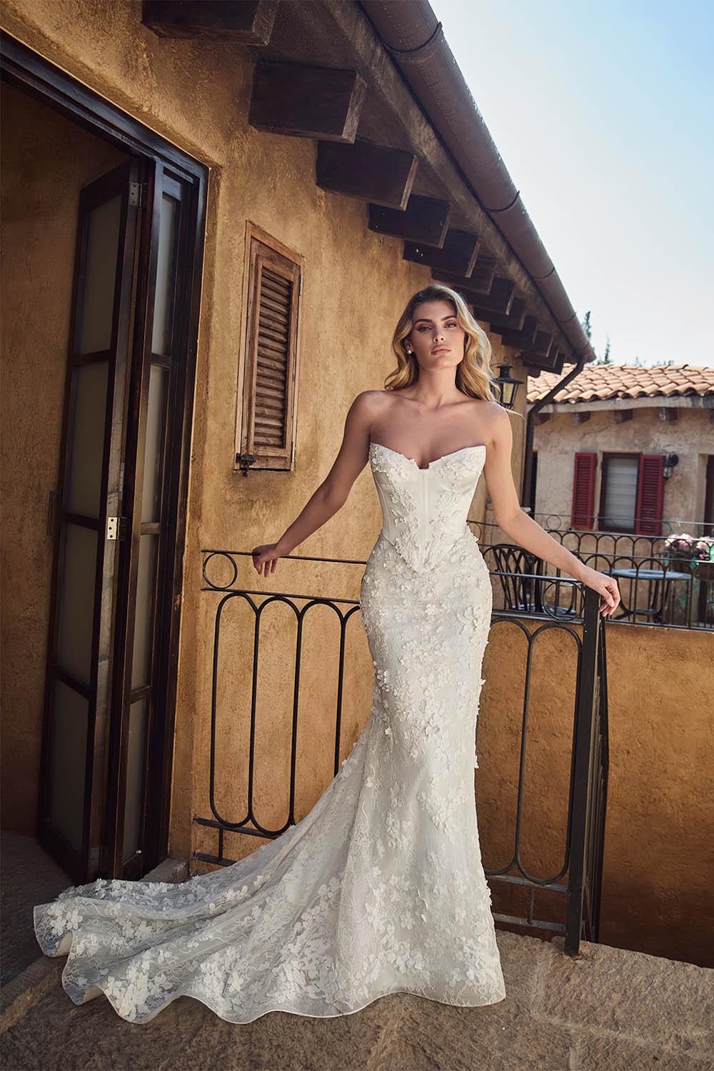 Calla Blanche, Sculpted Mermaid Gown | Esposa
