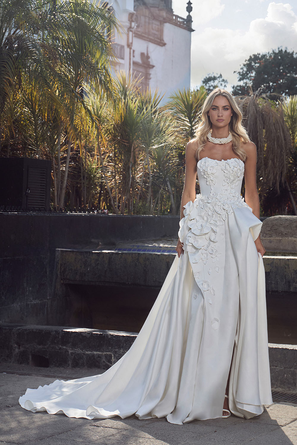 Calla Blanche, Unique Strapless Dress | Esposa