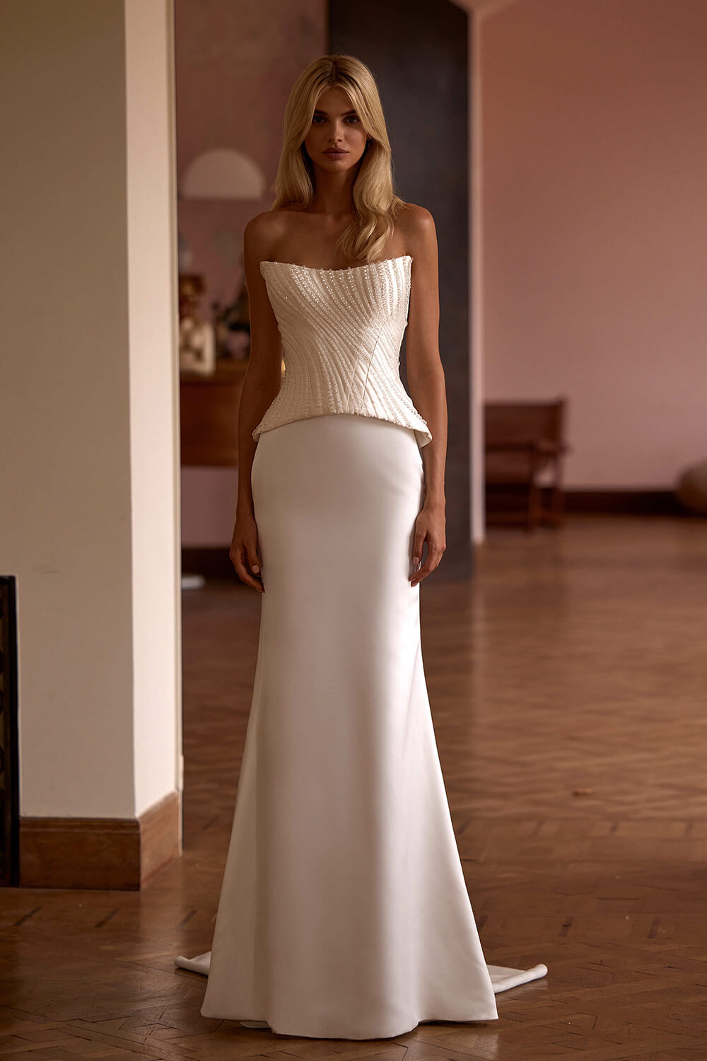 Milla Nova, Corset Mikado Dress | Esposa