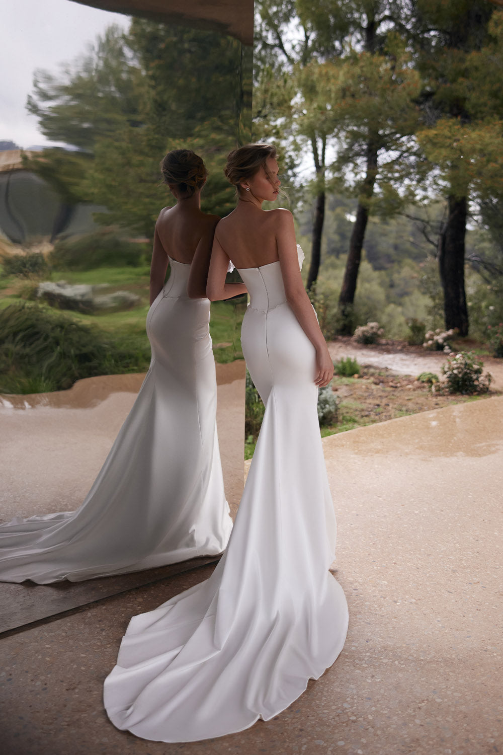 Eva Lendel, Capella, Feminine Mermaid Gown | Esposa