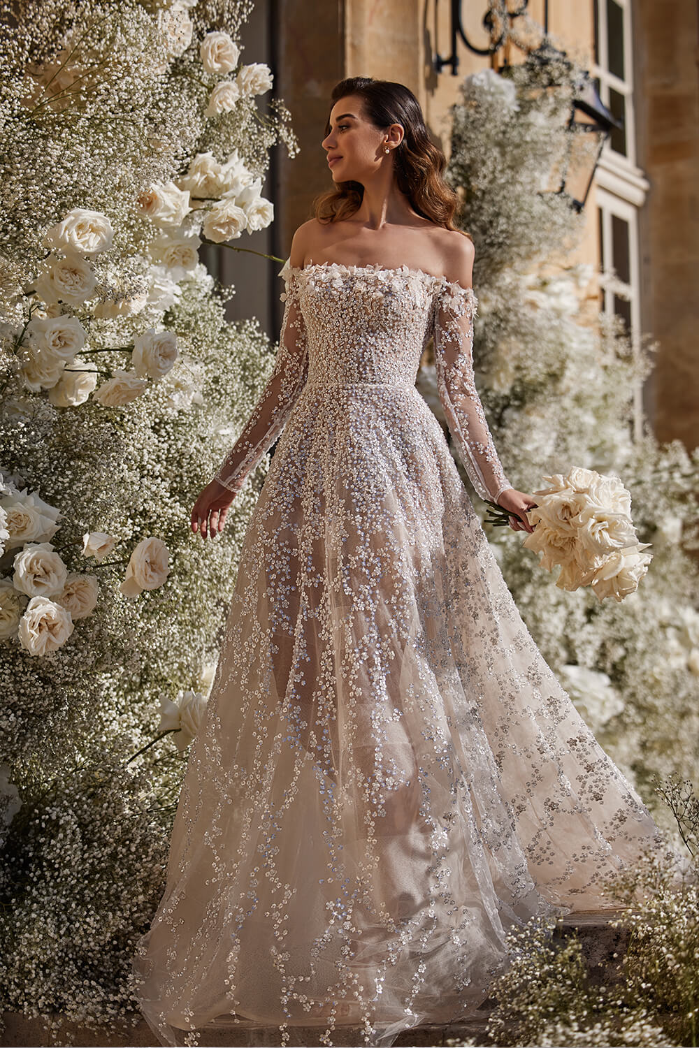 Milla Nova, Beaded Bridal Dress | Esposa