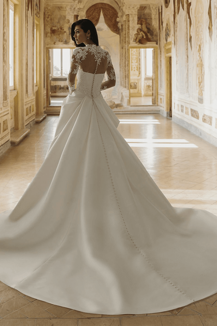 Penliv, Graceful A-Line Gown | Esposa