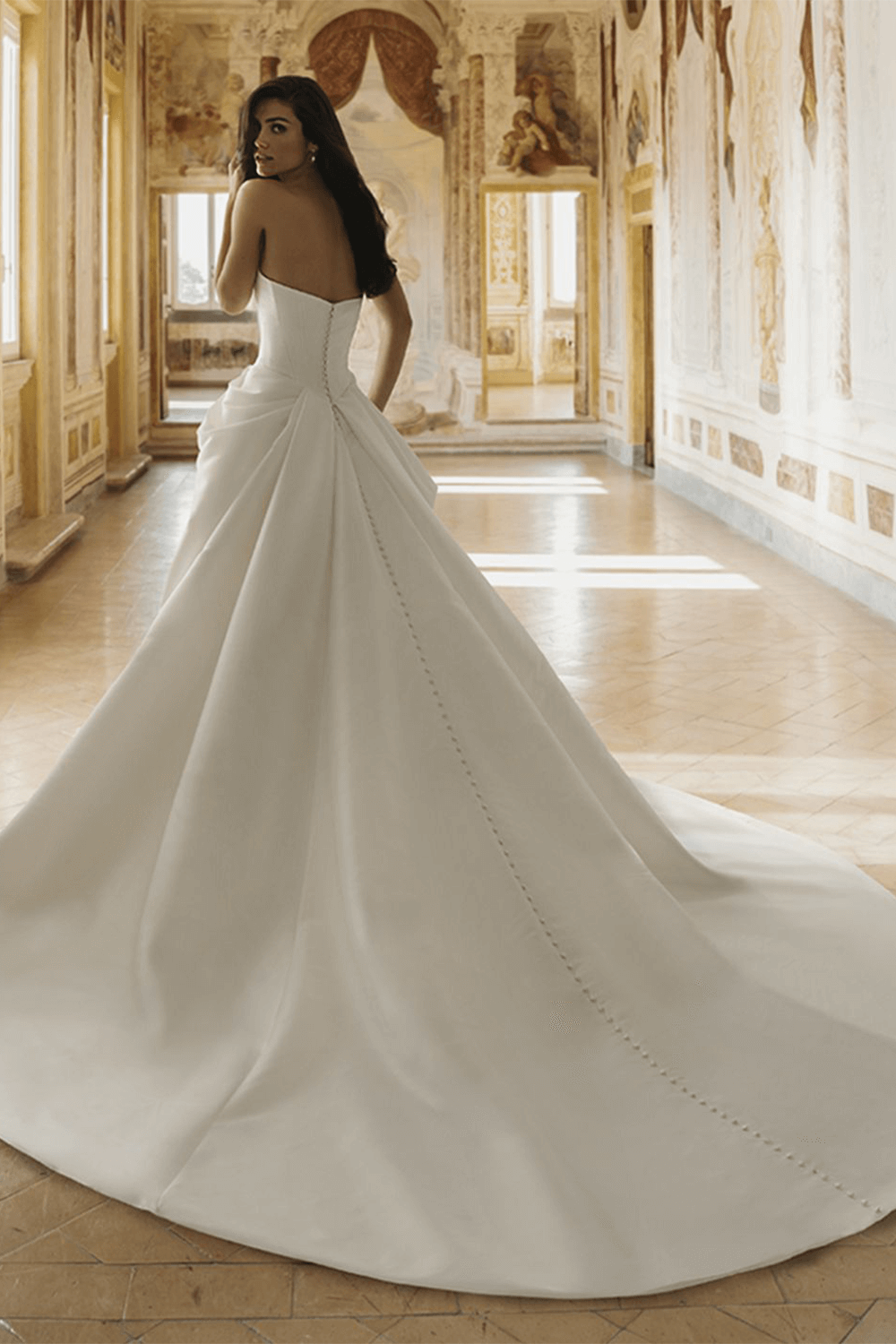 Penliv, Graceful A-Line Gown | Esposa