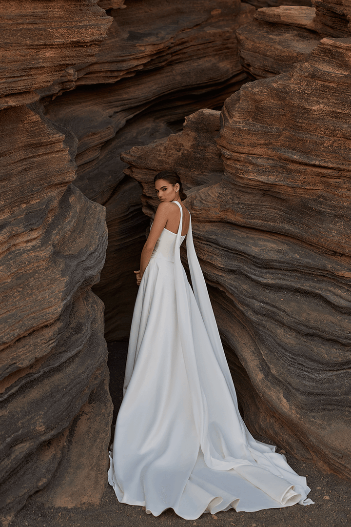 Milla Nova, Chic A-Line Gown | Esposa