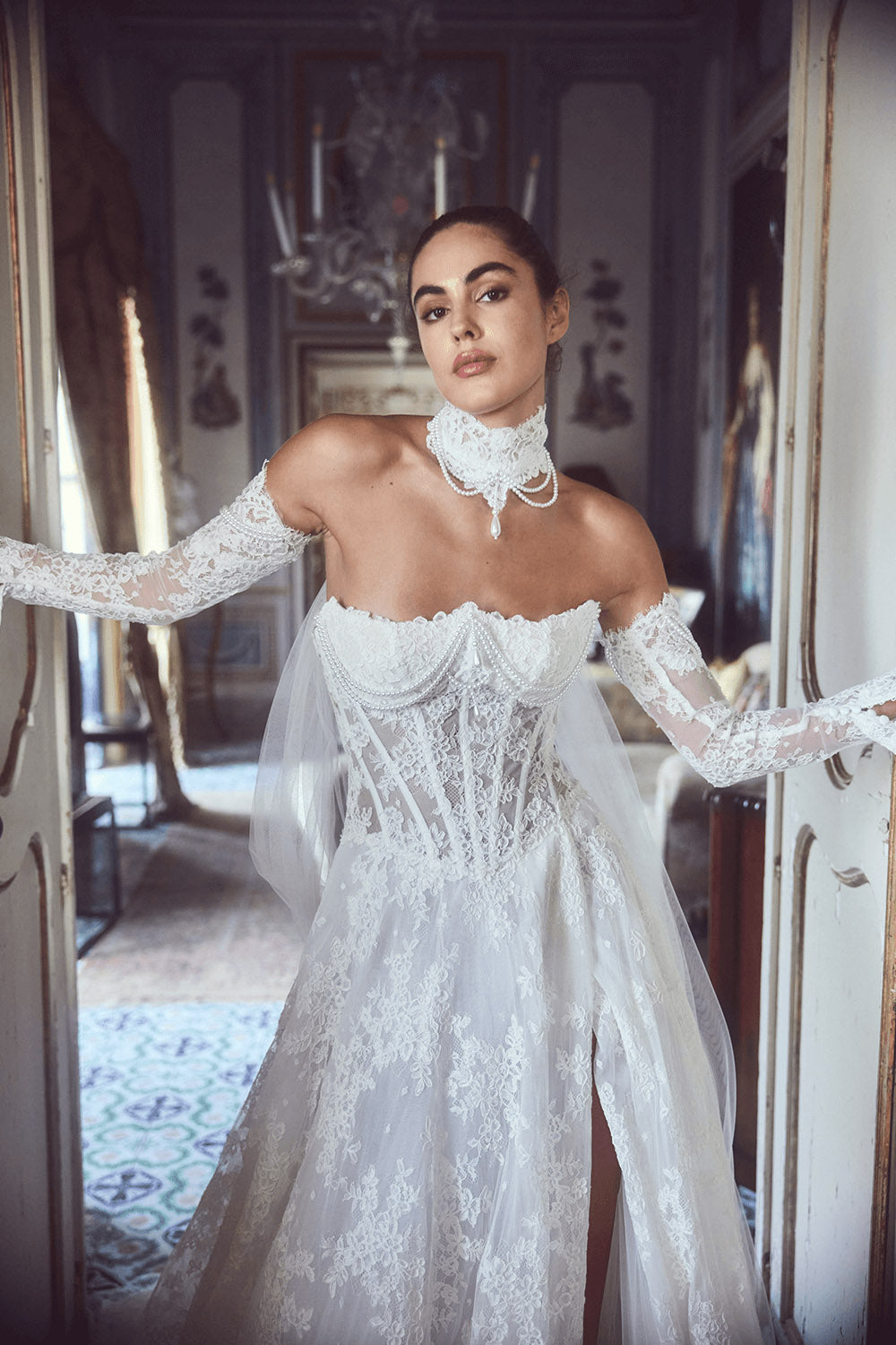 Alessandro Angelozzi, Depisis, Modern A-Line Gown | Esposa