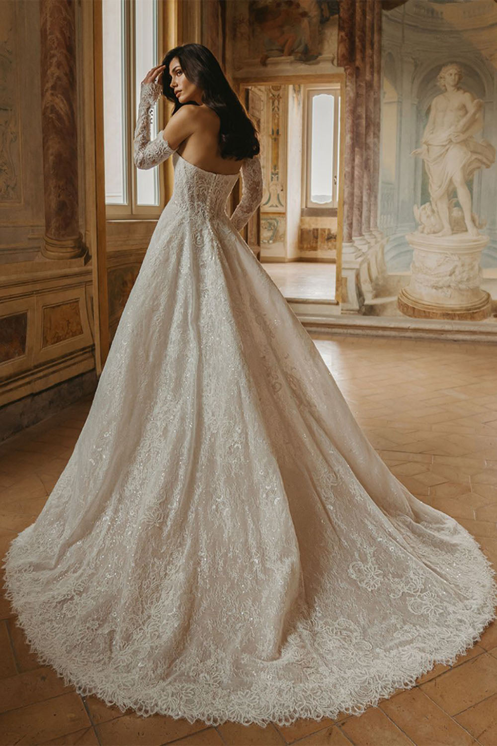 Penliv, Destiny, Sculptural A-Line Gown | Esposa