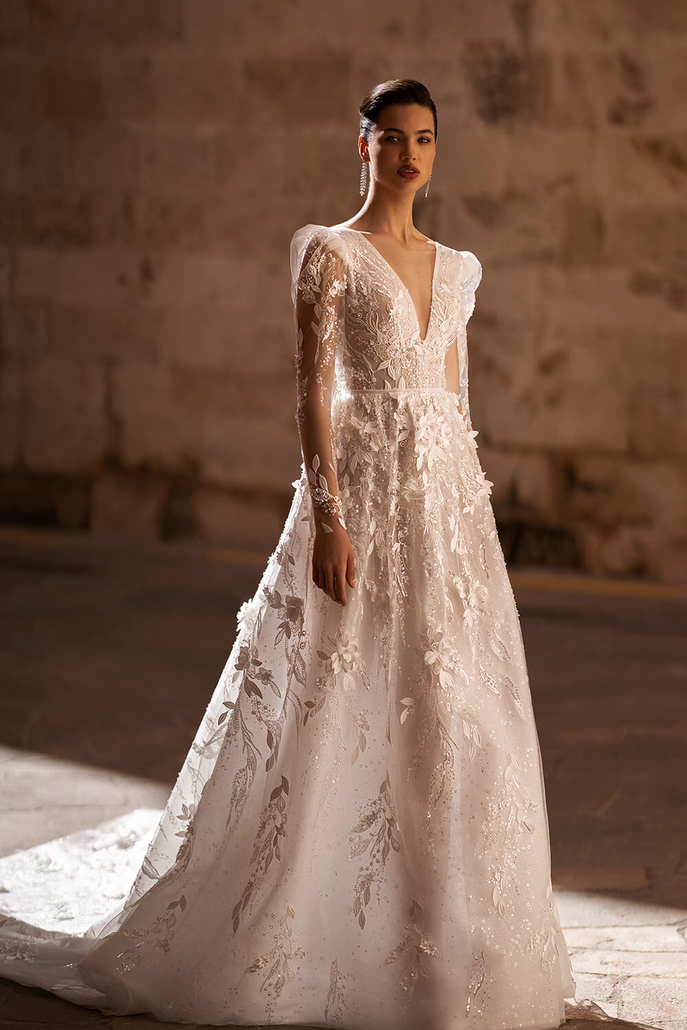 Wona Concept, Floral Bridal Dress | Esposa