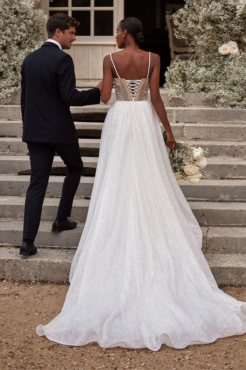 Milla Nova, Glitter Wedding Dress | Esposa