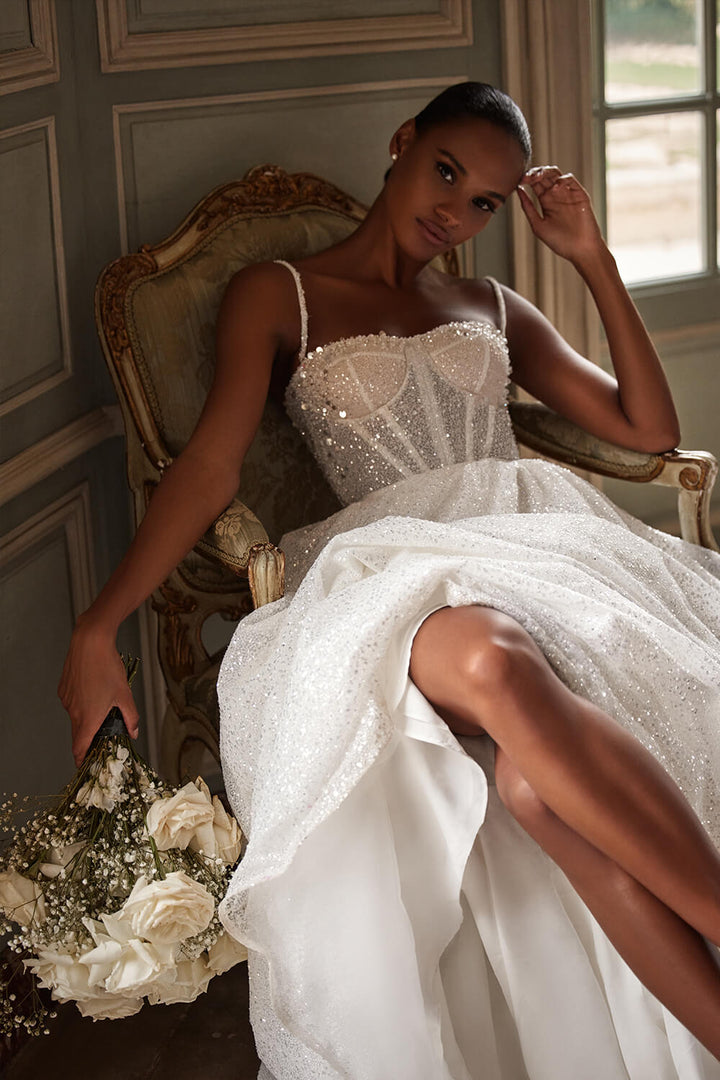 Milla Nova, Glitter Wedding Dress | Esposa 