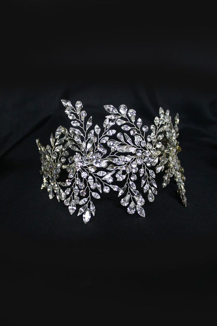 EGS-002 | Sparkly Bridal Headpiece | Esposa
