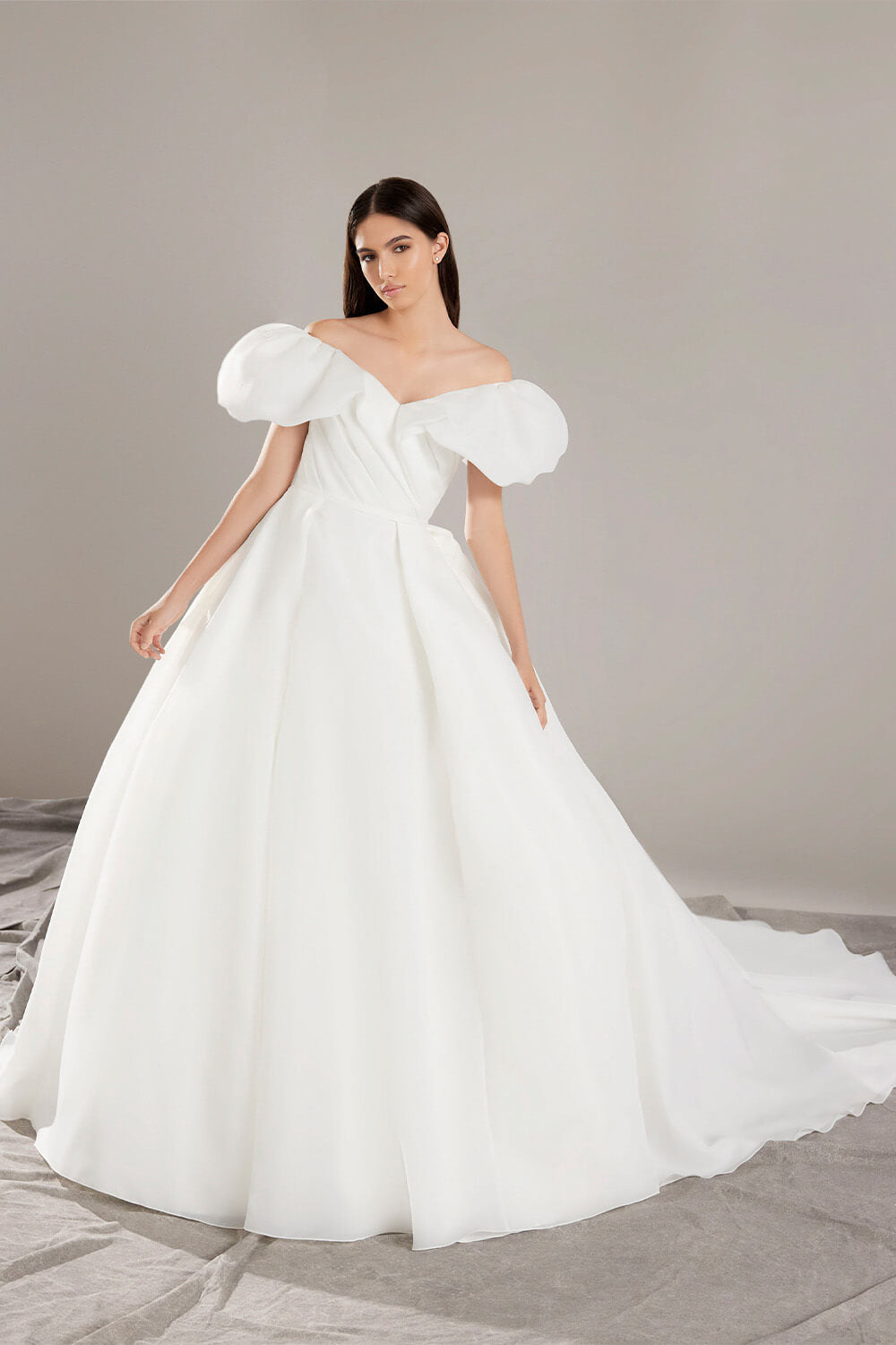 Pronovias, Off Shoulder Bridal Gown | Esposa