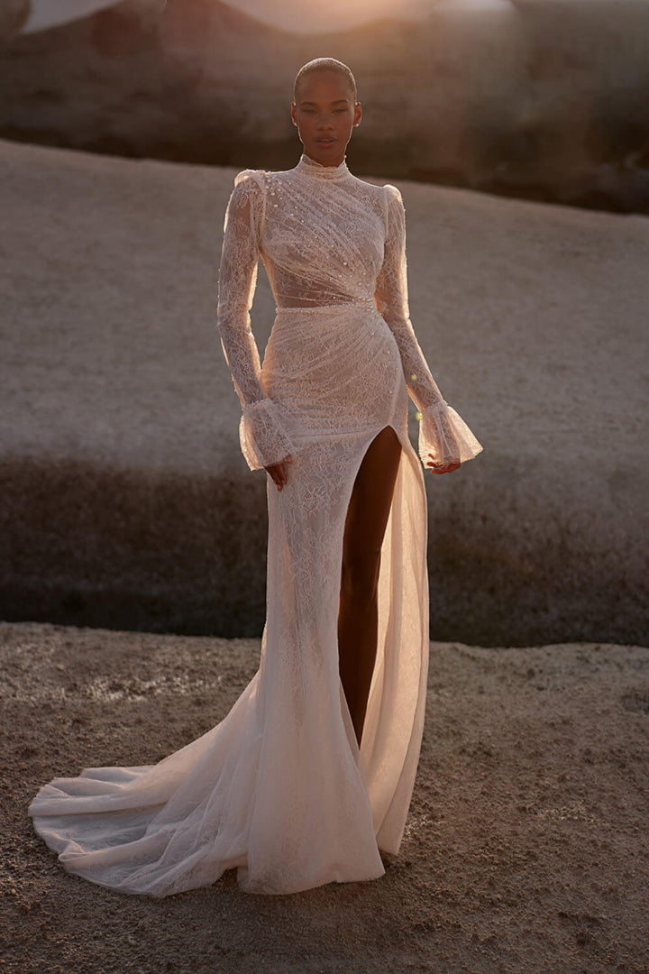 Eva Lendel, Beaded Dress With Sleeves | Esposa