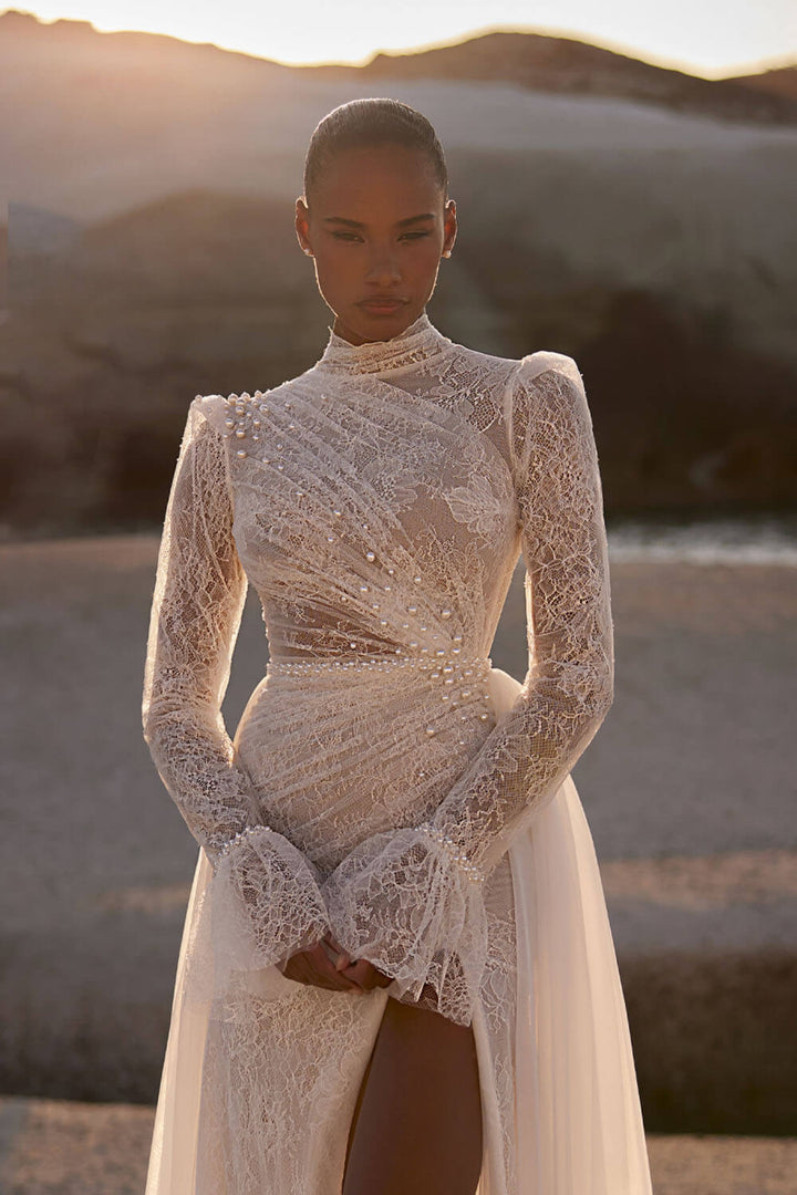 Eva Lendel, Beaded Dress With Sleeves | Esposa