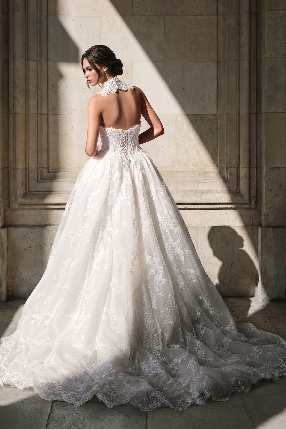 Pronovias Privée, Eliare, Regal Lace Ball Gown | Esposa