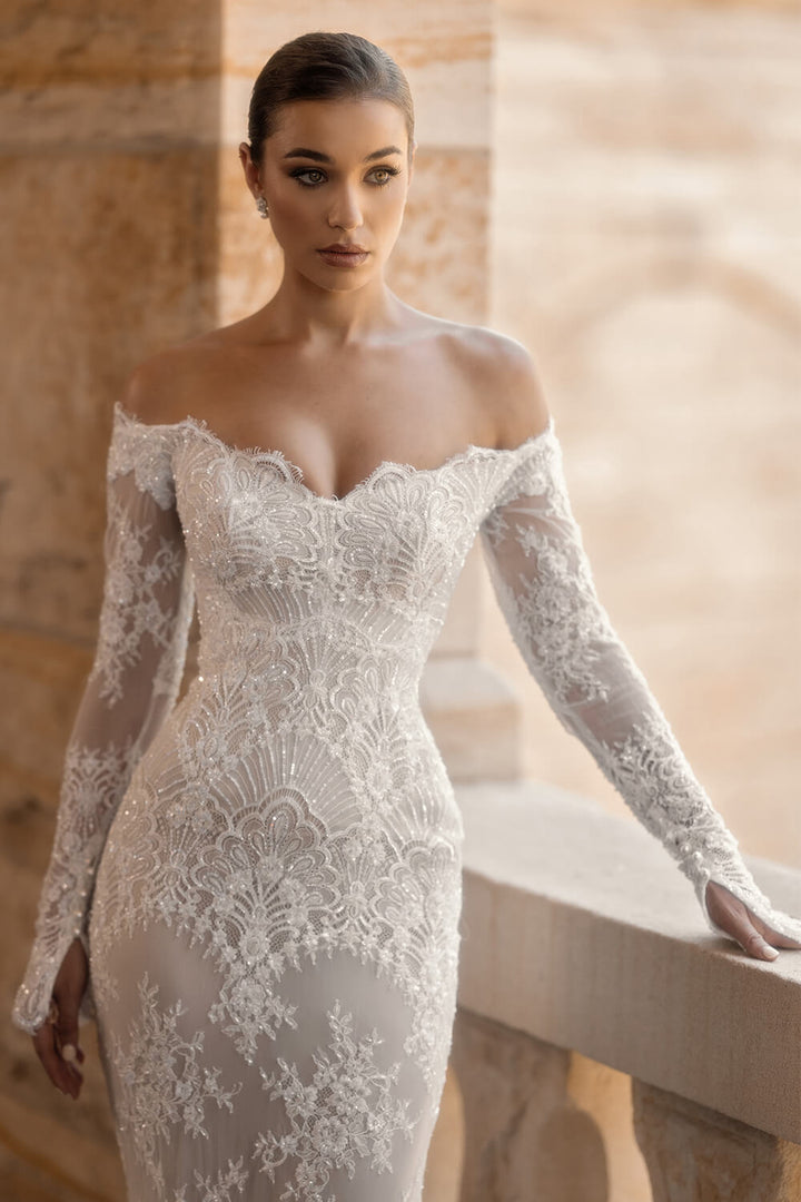 Steven Khalil, Off-Shoulder Bridal Gown | Esposa