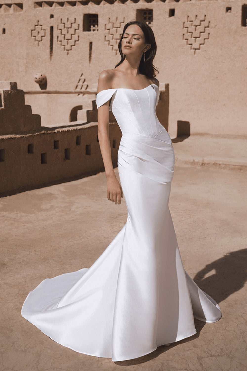 Enzoani Blue, Tova, Sleek Mermaid Gown | Esposa