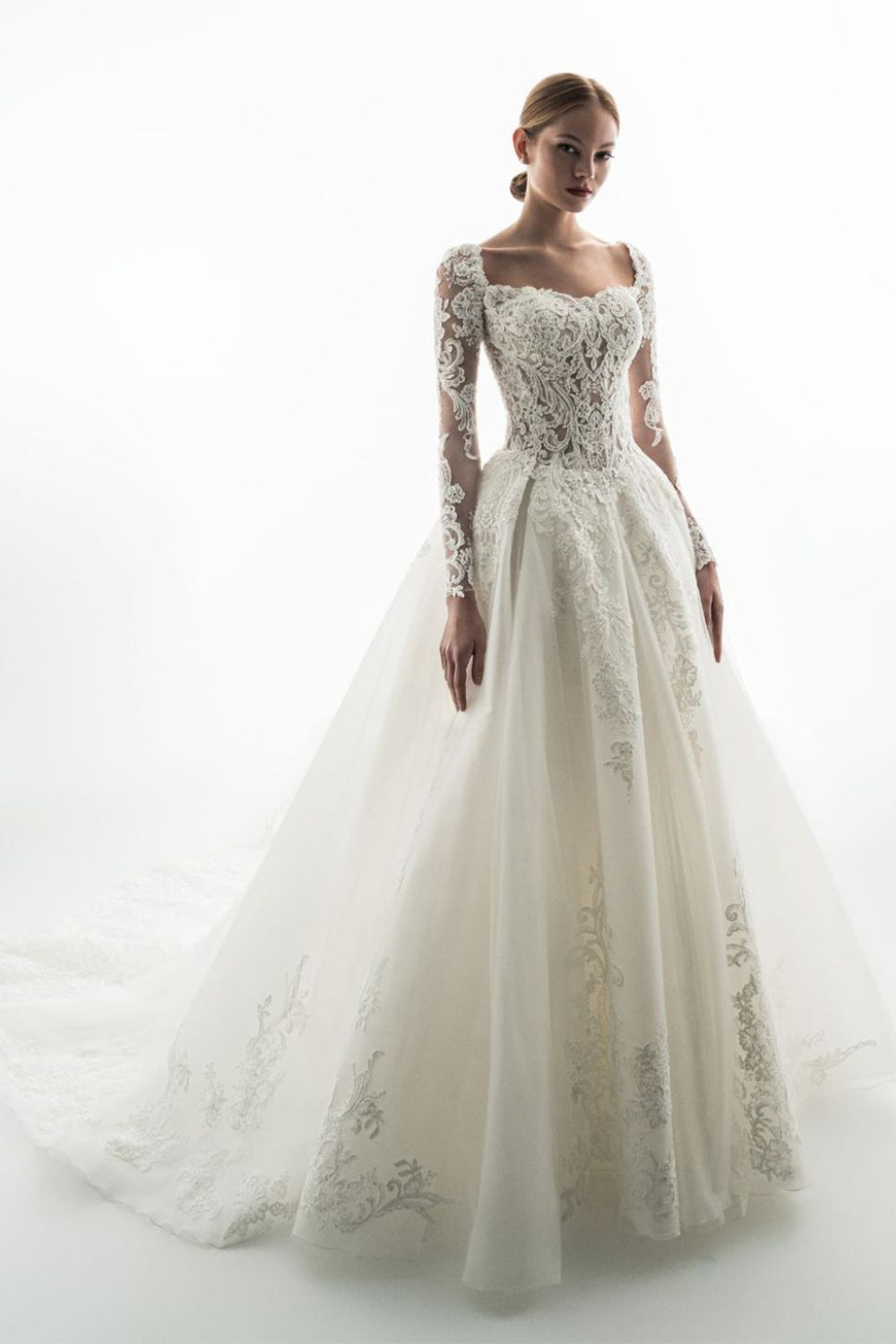 Enzoani Privé, Garnissa, Graceful Lace Ball Gown | Esposa