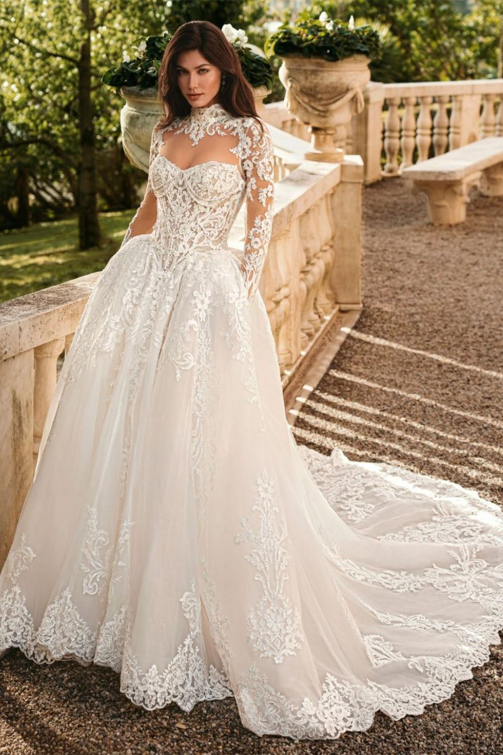 Enzoani, Wynn, Resplendent Floral Lace Ball Gown | Esposa