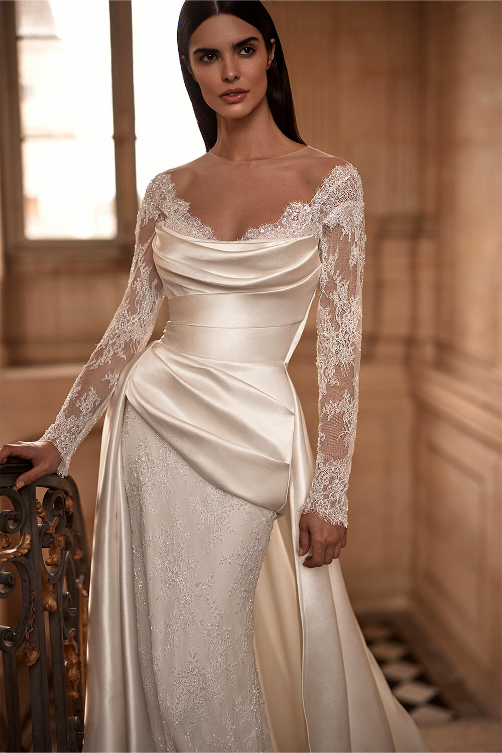 Milla Nova, Elegant Dress With Sleeves | Esposa