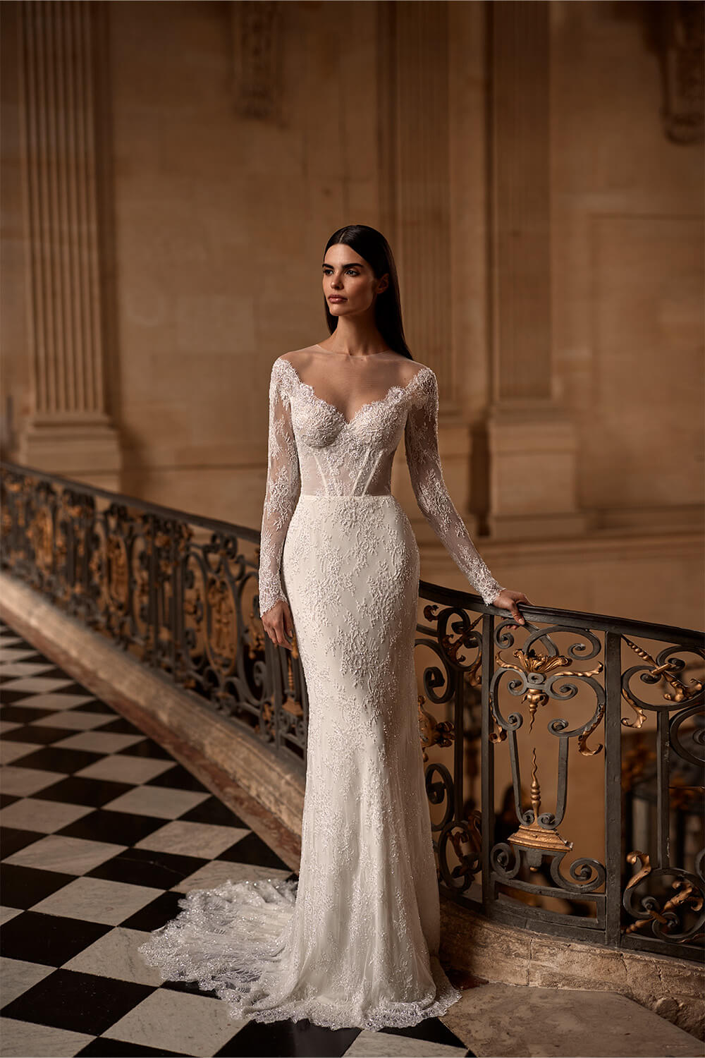 Milla Nova, Elegant Dress With Sleeves | Esposa