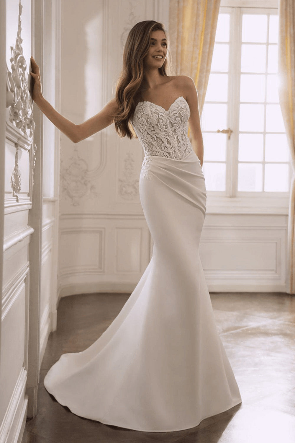 Etoile, Fianna, Sculptural Mermaid Gown | Esposa