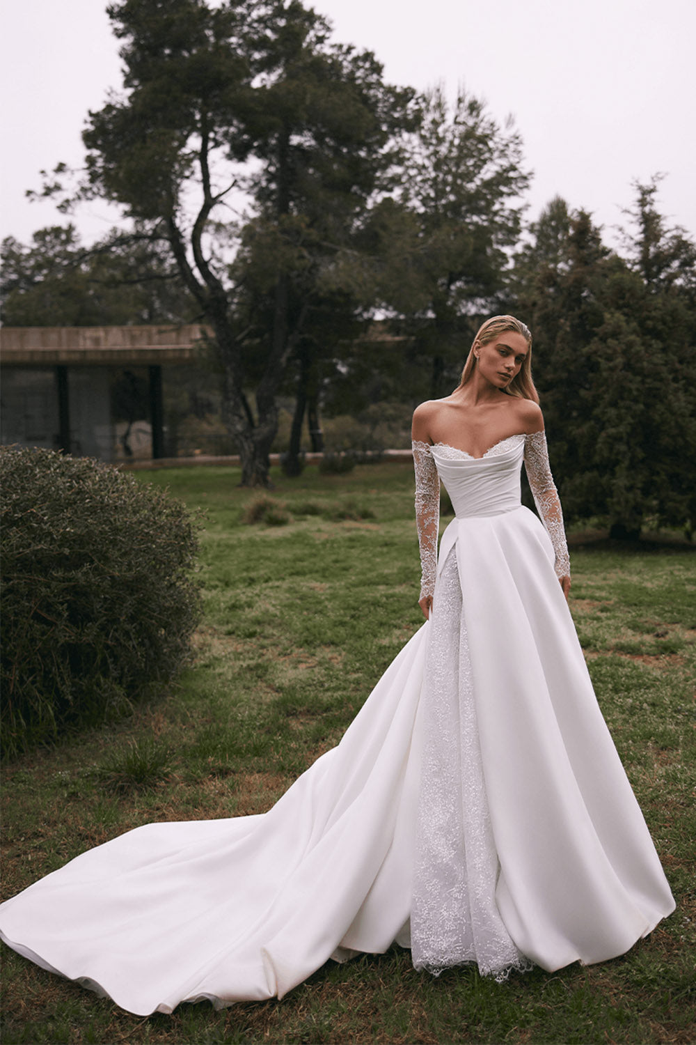 Eva Lendel, Aston, Timeless A-Line Gown | Esposa