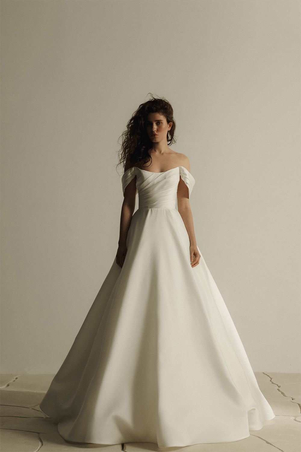 Eva Lendel, Devon, Graceful A-Line Gown | Esposa
