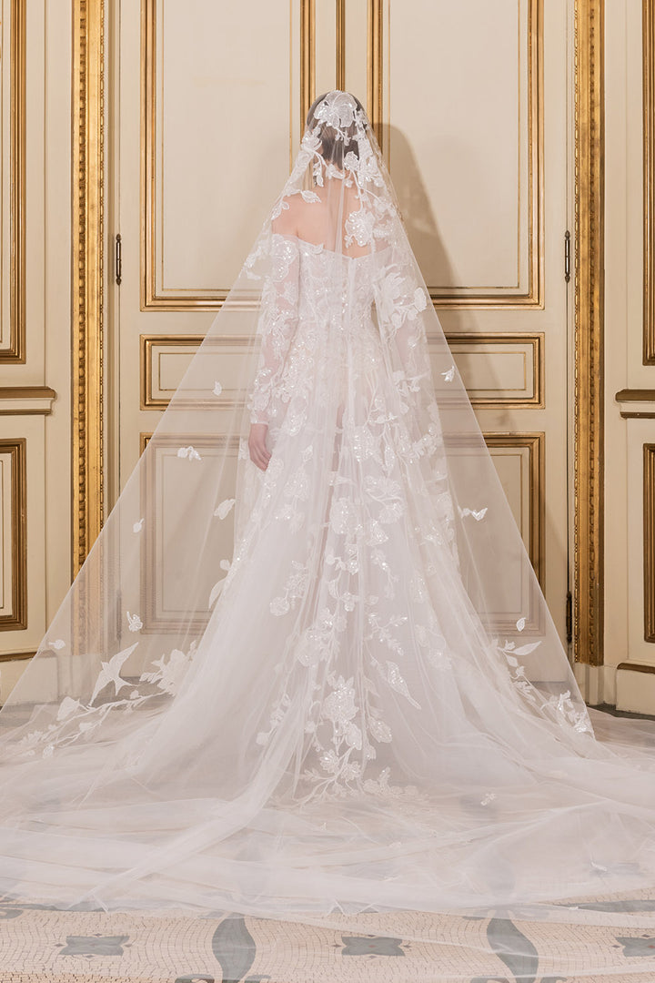 Georges Hobeika, Floral Dress | Esposa