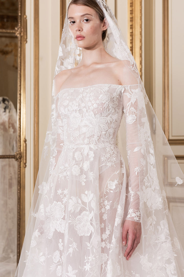 Georges Hobeika, Floral Dress | Esposa