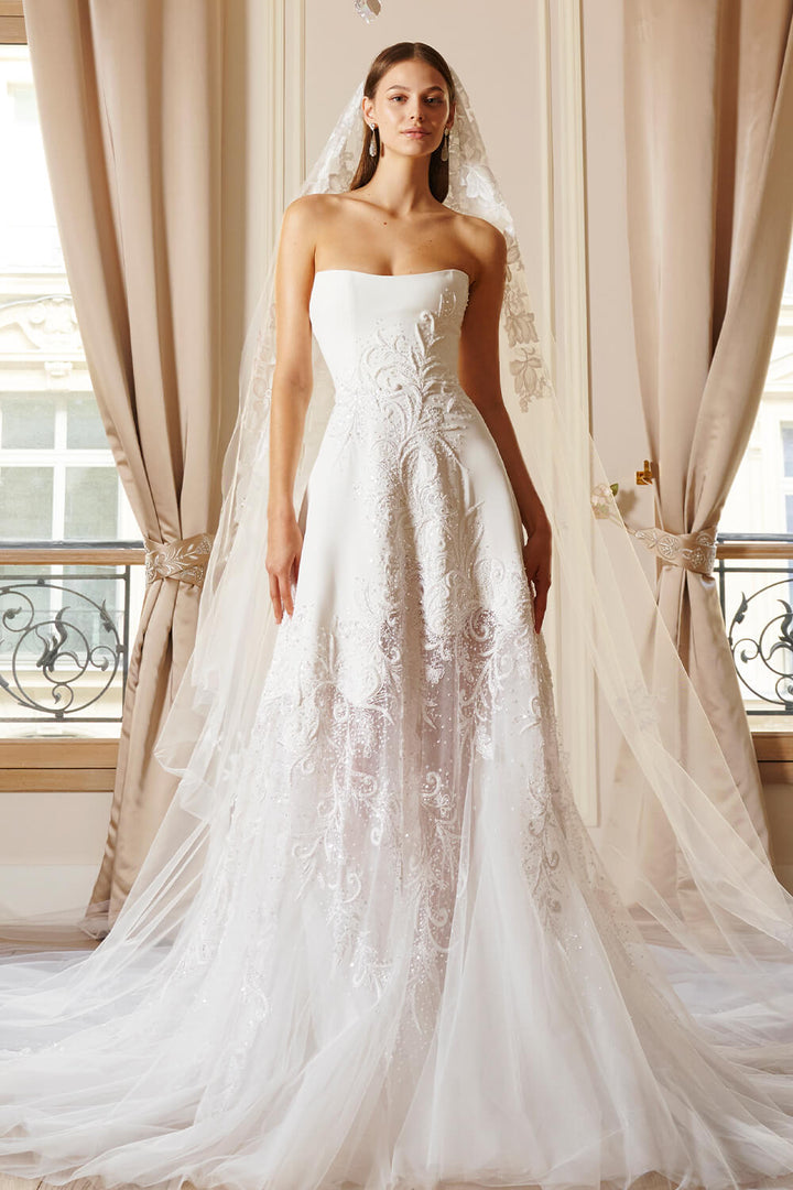 Georges Hobeika, Unique Embroidered Gown | Esposa