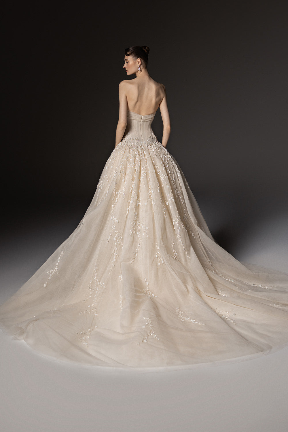 Georges Hobeika, Strapless Embroidered Bridal Gown | Esposa