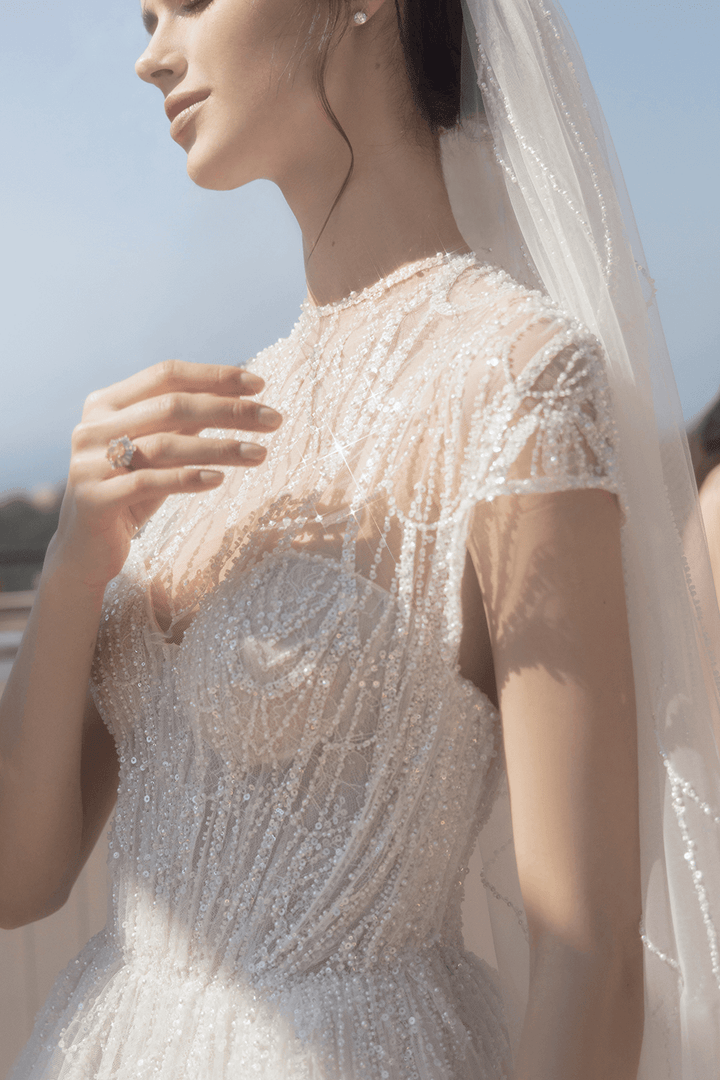 Plume by Kristie, A-line Bridal Dress | Esposa
