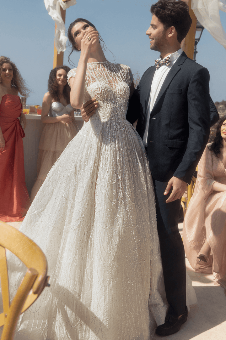 Plume by Kristie, A-line Bridal Dress | Esposa