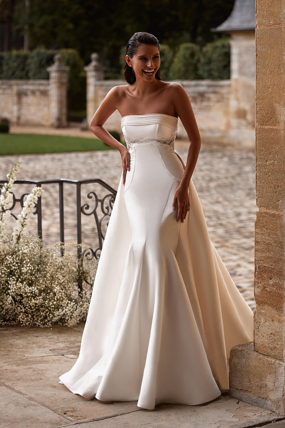 Milla Nova, Satin Mermaid Dress | Esposa