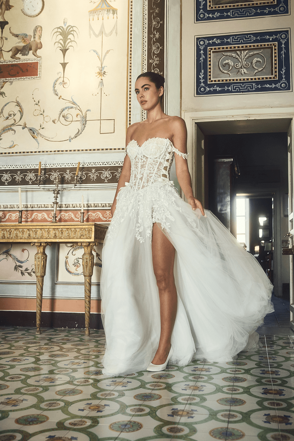 Alessandro Angelozzi, Dramatic A-Line Gown | Esposa