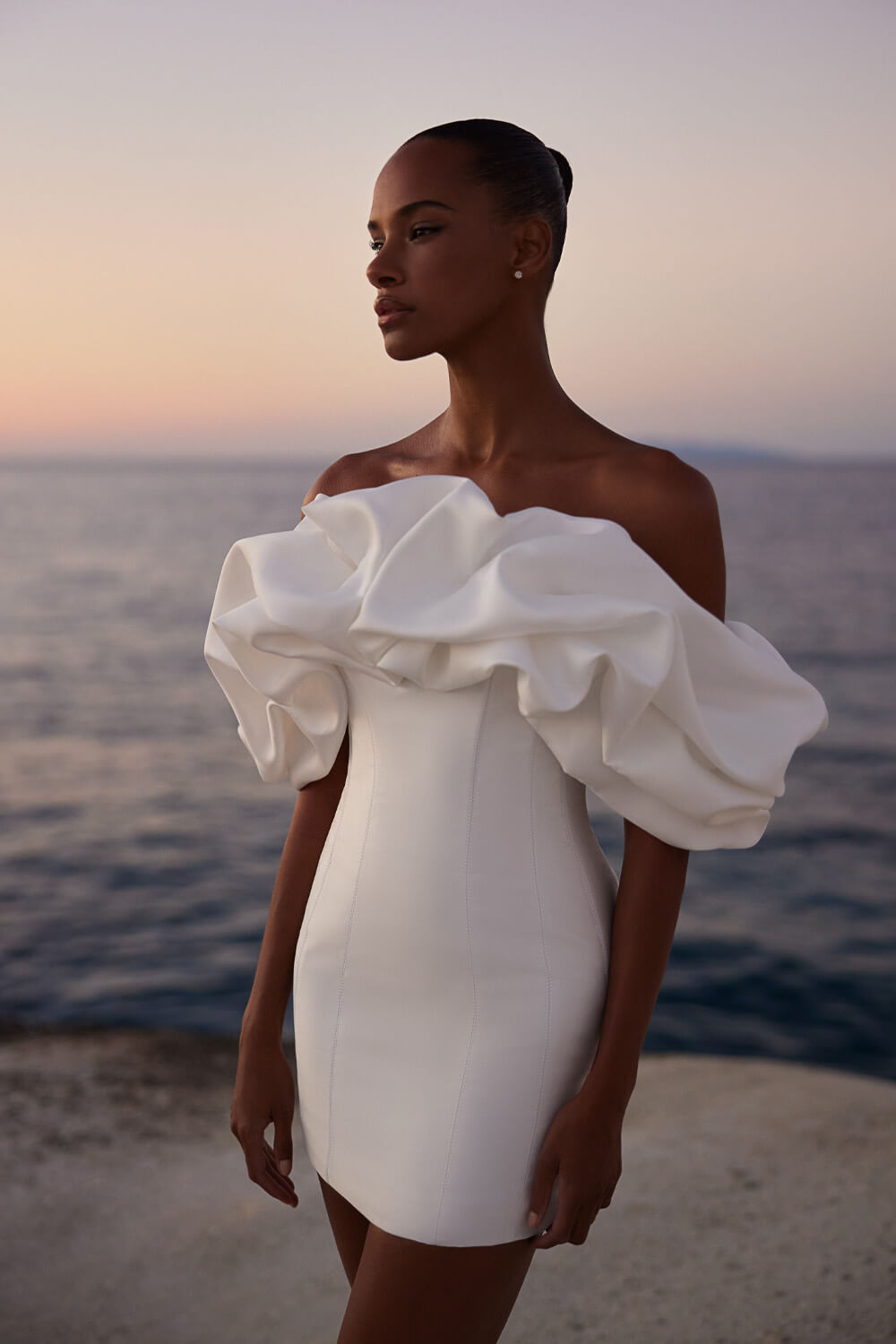 Eva Lendel, Mini Bridal Dress | Esposa