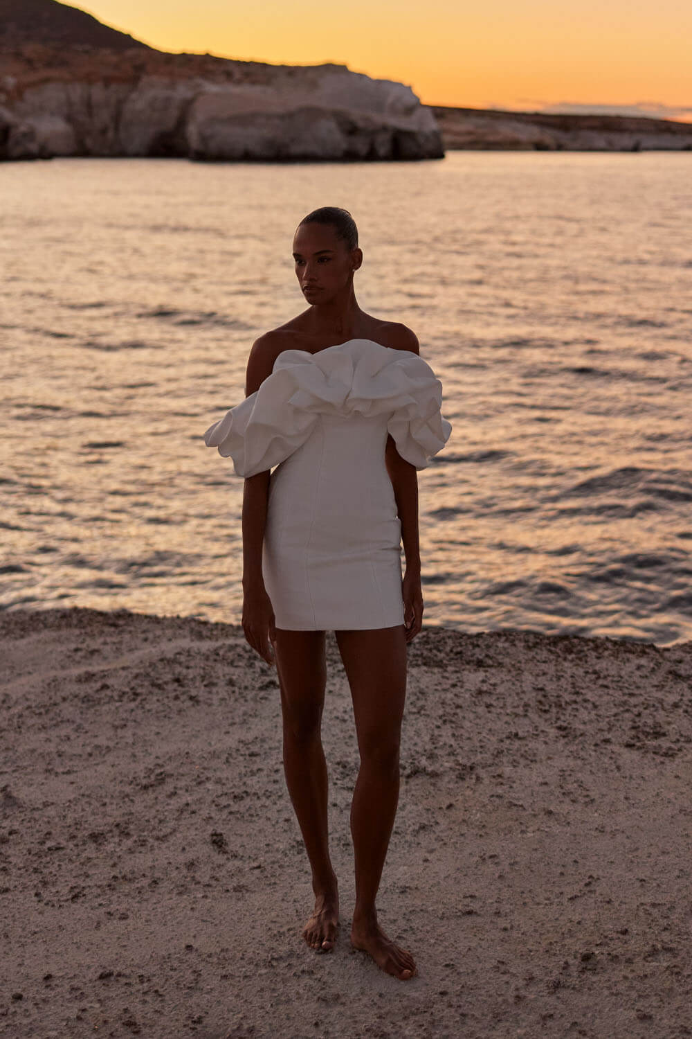 Eva Lendel, Mini Bridal Dress | Esposa