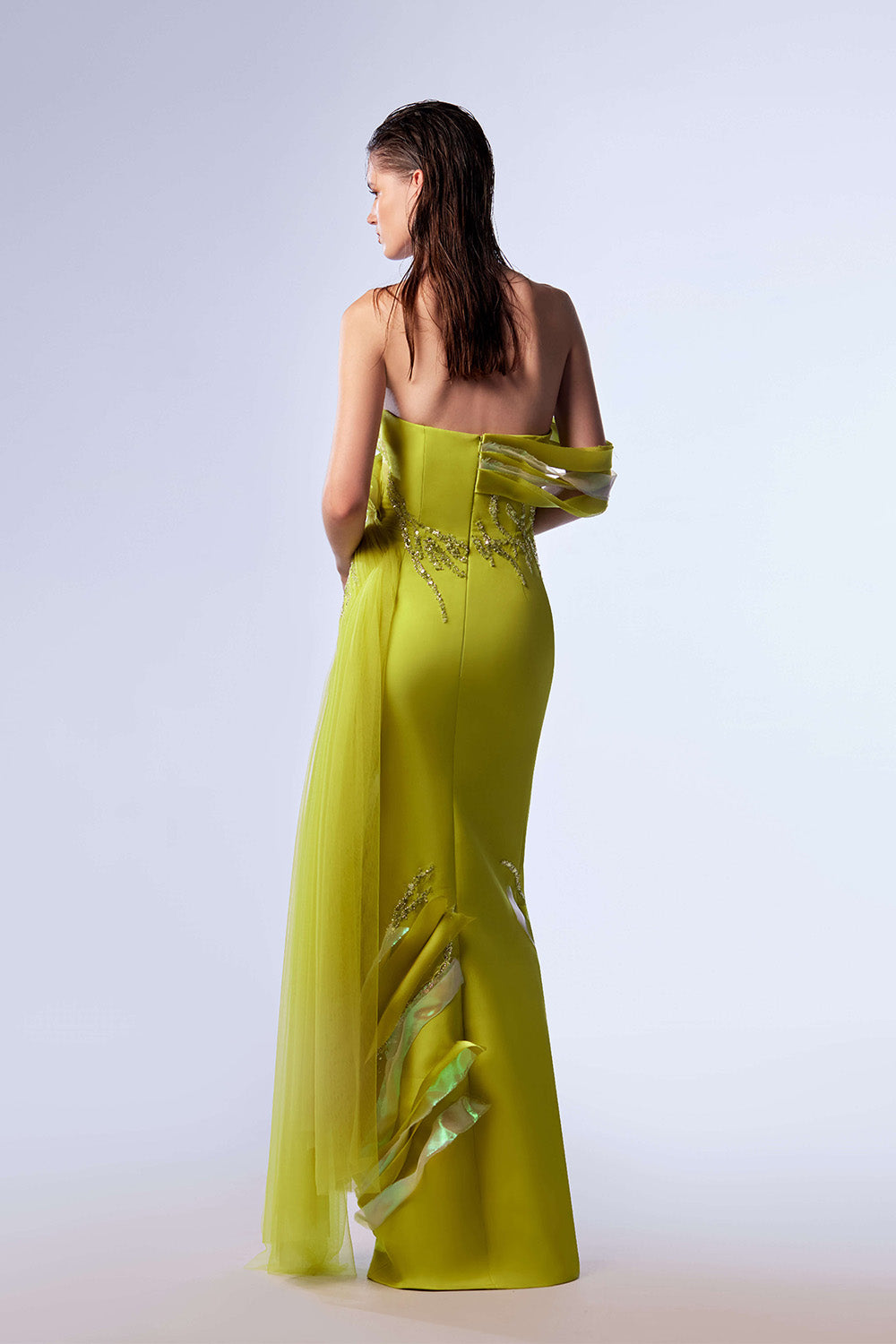 Gaby Charbachy, Edgy Soirée Dress | Esposa