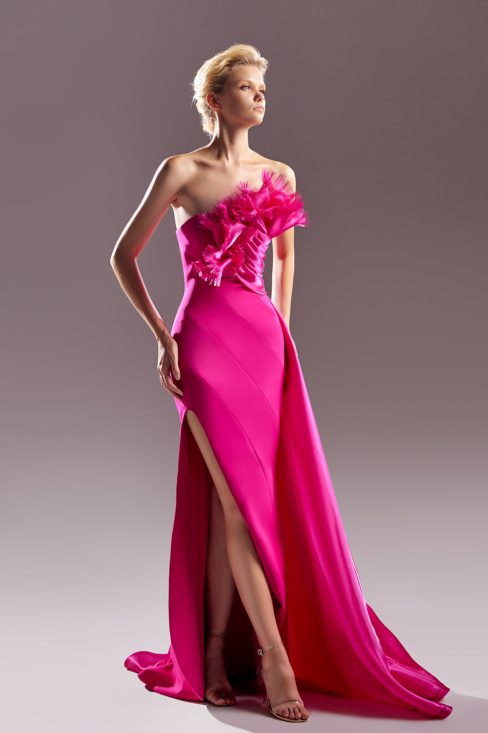 Gaby Charbachy, Ruffled Neckline | Esposa